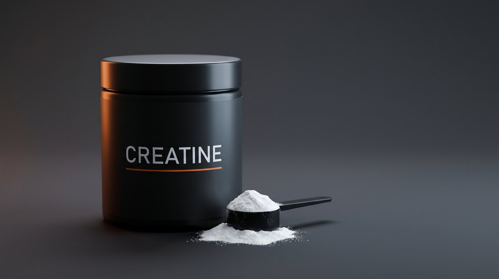 Creatine product studio shot